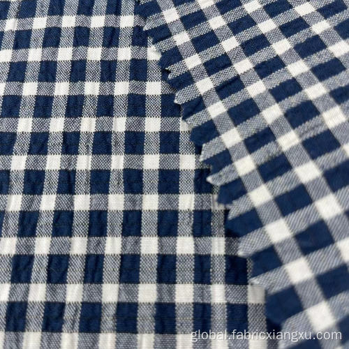 Cotton Plaid Fabric polyester cotton Yarn Dyed Flannel Plaid fabric Manufactory